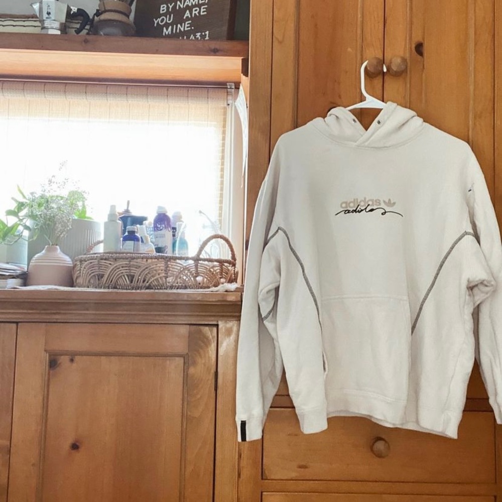 Light Pink Adidas Hoodie